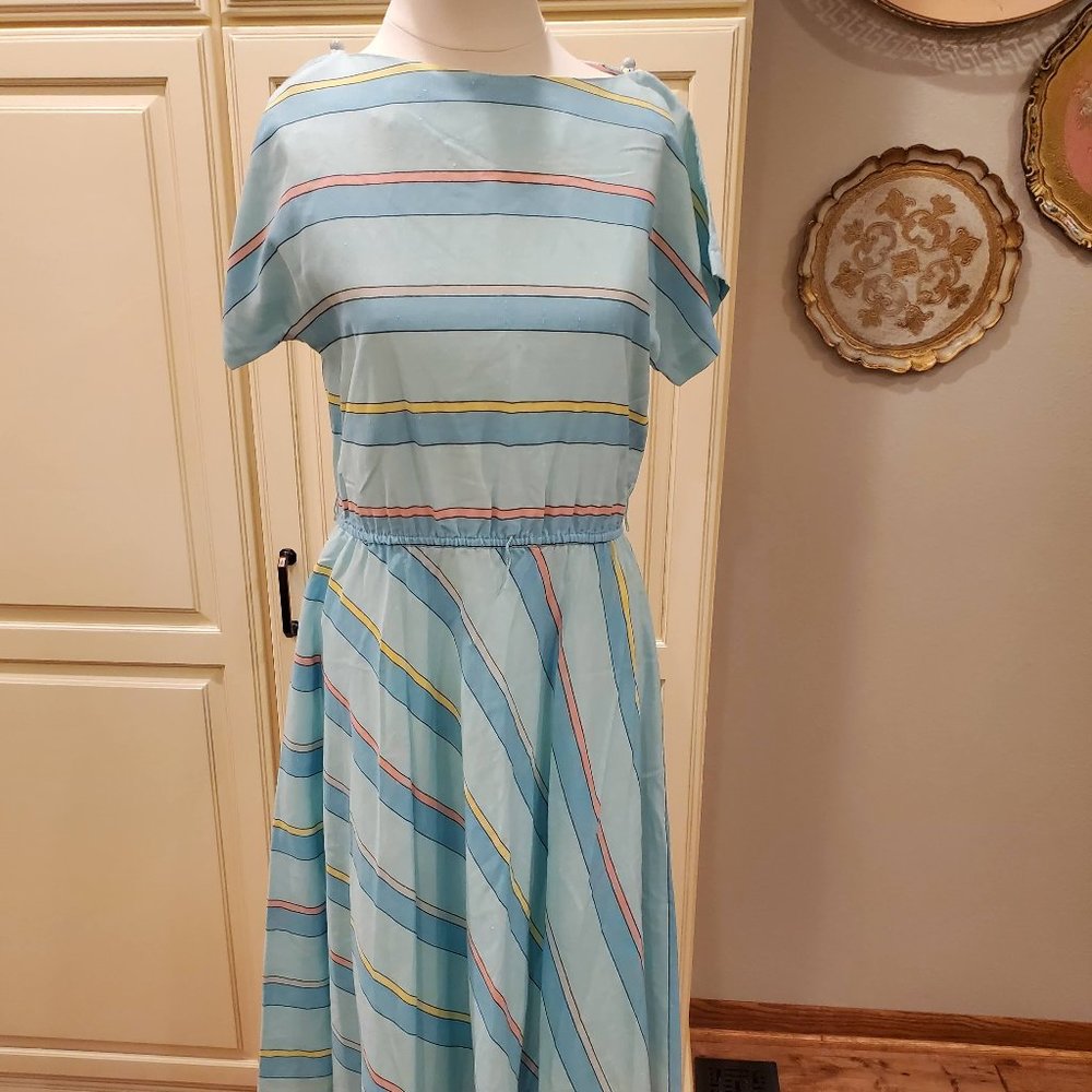 Striped Vintage Dress